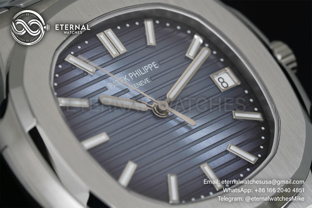 PATEK PHILIPPE - SUPER CLONE Nautilus Jumbo 5811 41mm SS/SS Blue Dial 3KF 330SC