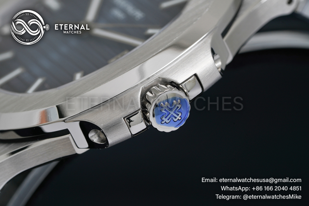 PATEK PHILIPPE - SUPER CLONE Nautilus Jumbo 5811 41mm SS/SS Blue Dial 3KF 330SC