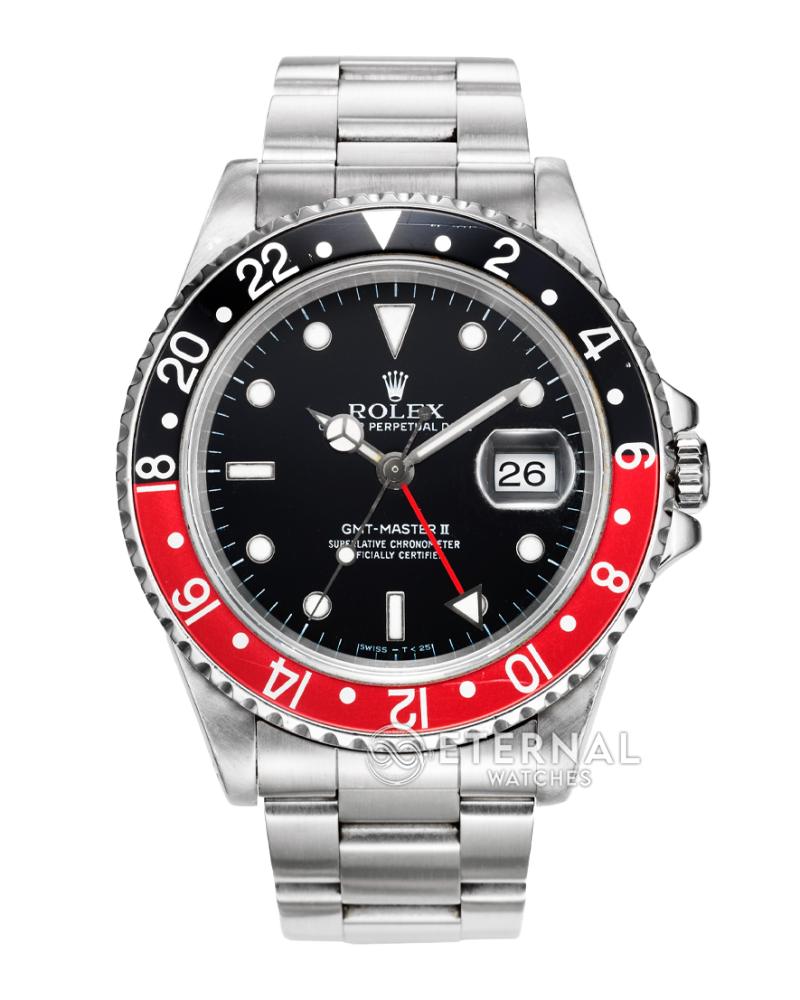 ROLEX - GMT Master II 16710 Vintage Coke SS/SS Blk NOOB A3186