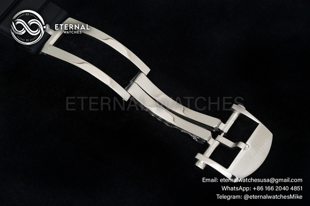 BREITLING - Chronomat B01 42MM SS/RU Ice Blue/Blk TF A7750