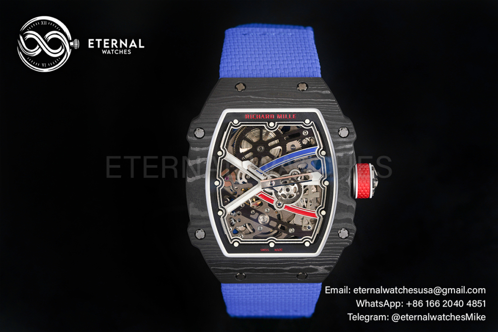 RICHARD MILLE - VAUCHER SUPER CLONE RM67-02 Alexis Pinturault Black Extra Flat