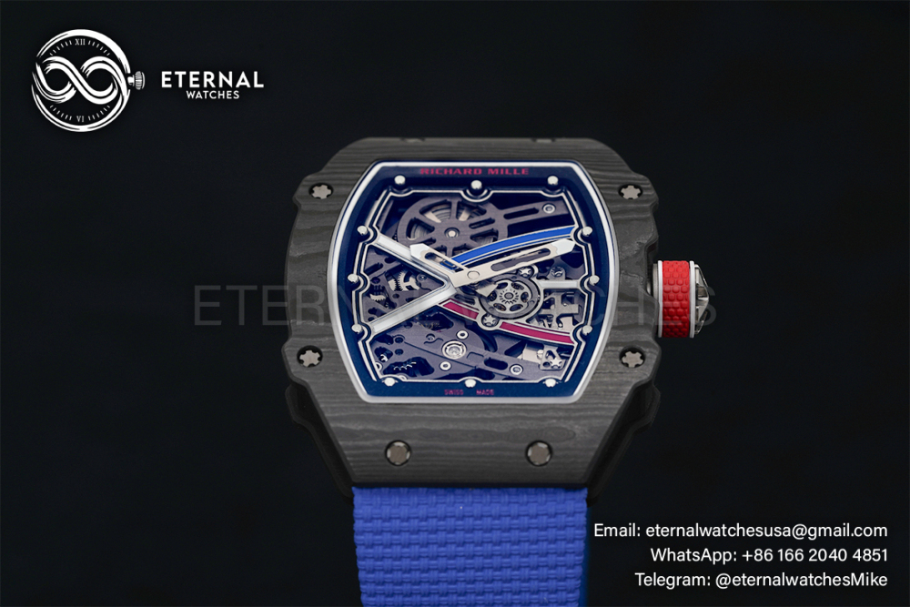 RICHARD MILLE - VAUCHER SUPER CLONE RM67-02 Alexis Pinturault Black Extra Flat