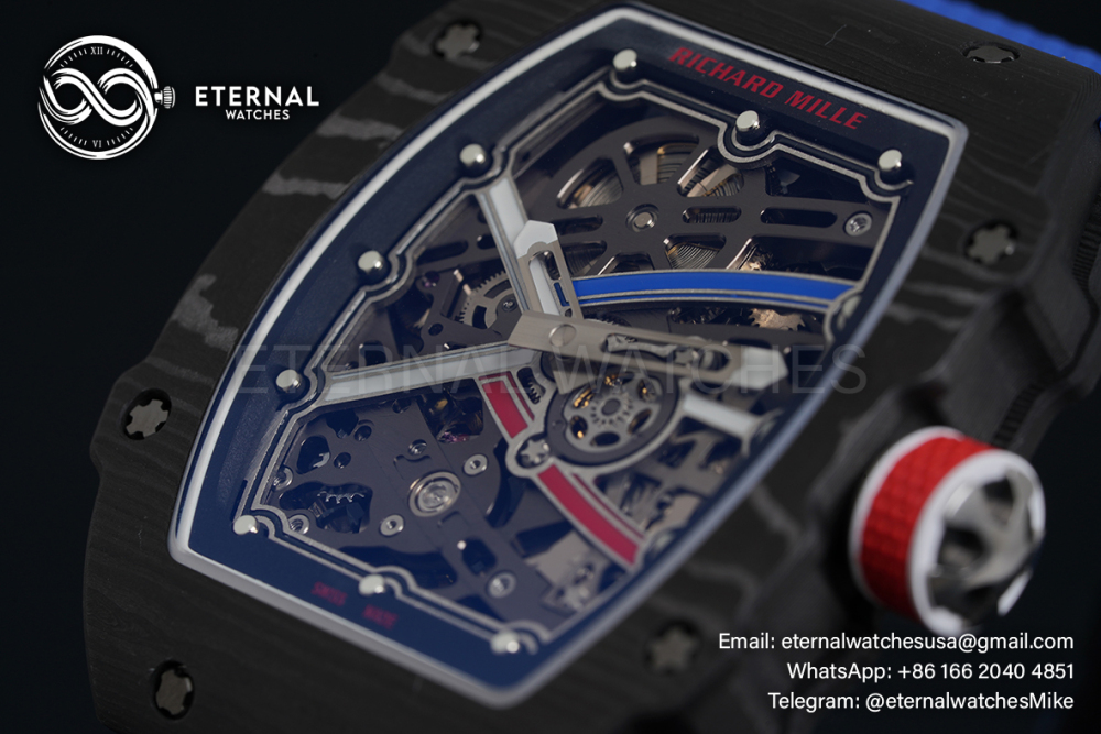 RICHARD MILLE - VAUCHER SUPER CLONE RM67-02 Alexis Pinturault Black Extra Flat