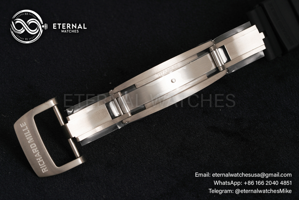 RICHARD MILLE - VAUCHER SUPER CLONE RM055 Bubba Watson Black Ceramic White Middle Case
