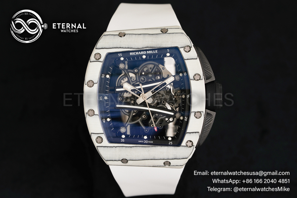 RICHARD MILLE - VAUCHER SUPER CLONE RM61-01 Yohan Blake White NTPT/White