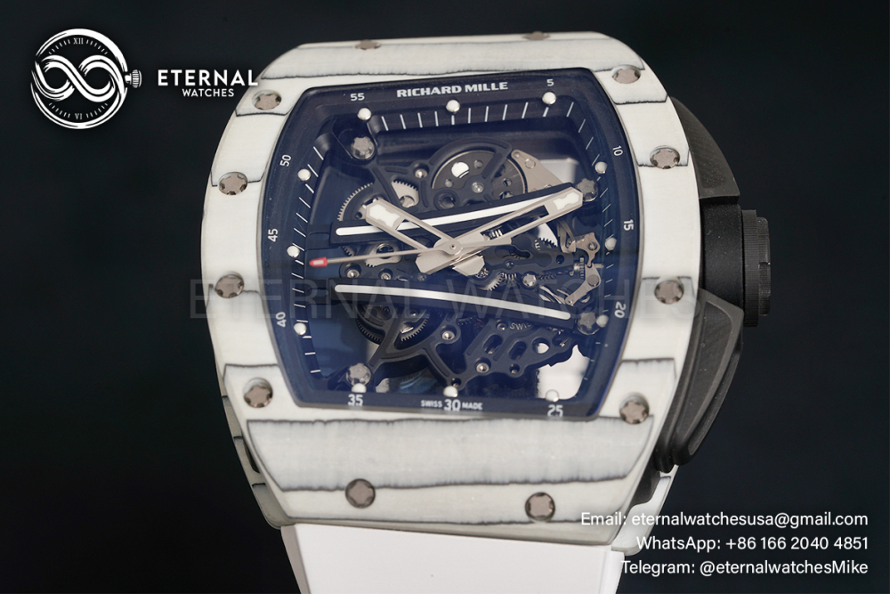 RICHARD MILLE - VAUCHER SUPER CLONE RM61-01 Yohan Blake White NTPT/White
