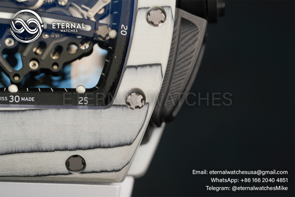 RICHARD MILLE - VAUCHER SUPER CLONE RM61-01 Yohan Blake White NTPT/White