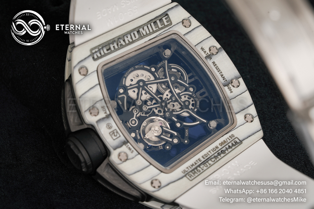 RICHARD MILLE - VAUCHER SUPER CLONE RM61-01 Yohan Blake White NTPT/White