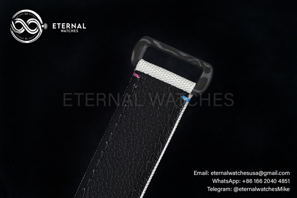 ROLEX - SUPER CLONE Daytona DiW 40mm Black Carbon/NY Multi Color NOOB DD4130