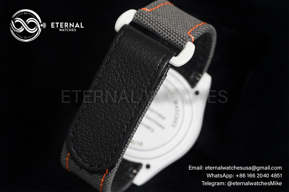 ROLEX - SUPER CLONE Daytona DiW 40mm White Carbon/NY Grey NOOB DD4130