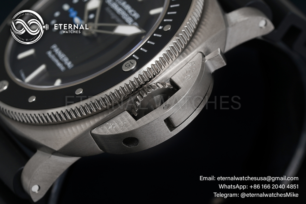 PANERAI - Submersible PAM1389 1950 AMagnetic TI/RU Blk XF P9010