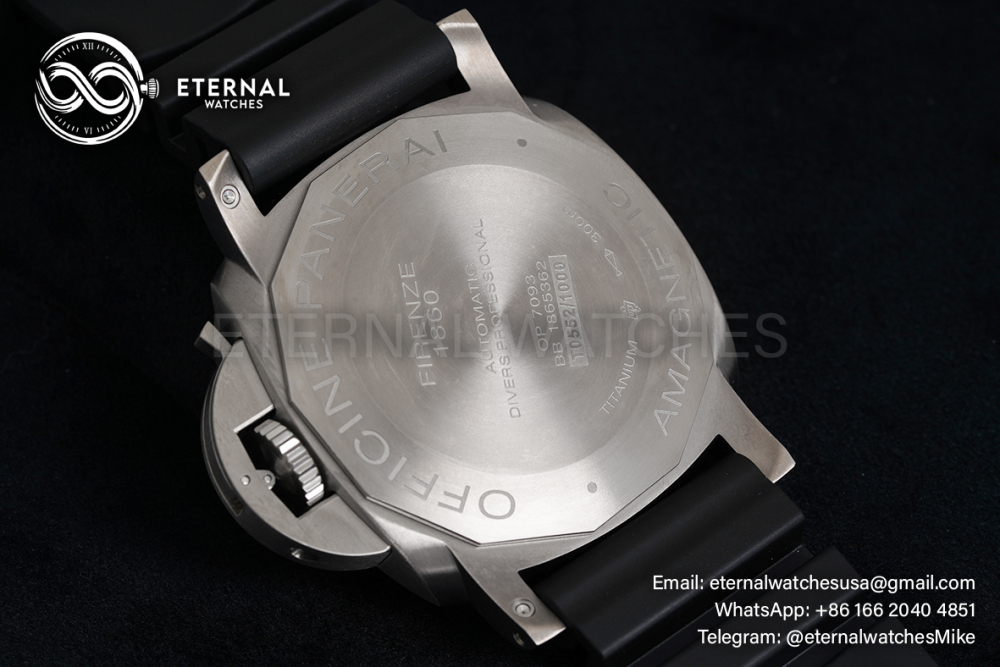 PANERAI - Submersible PAM1389 1950 AMagnetic TI/RU Blk XF P9010
