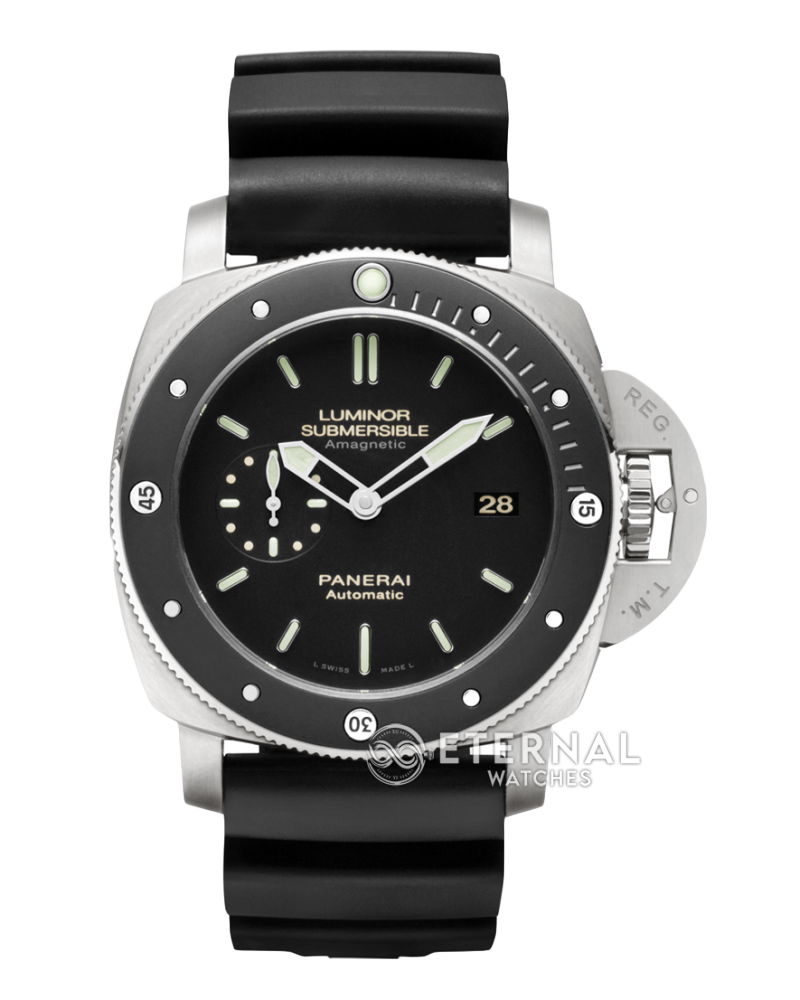 PANERAI - Submersible PAM1389 1950 AMagnetic TI/RU Blk XF P9010