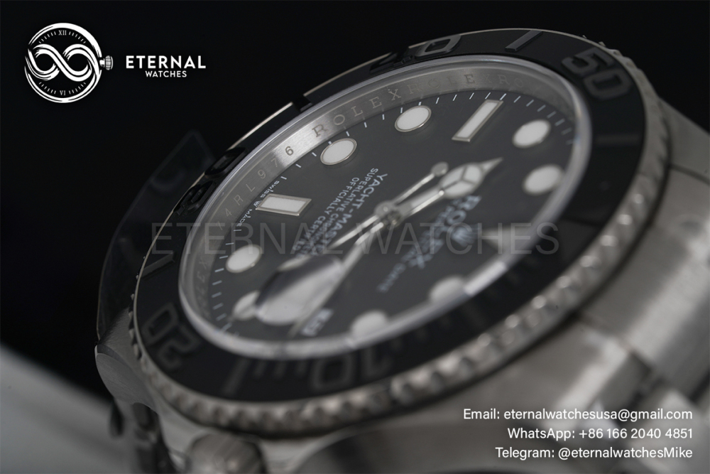 ROLEX - Yacht-Master 226627 42mm TI/TI Black/Dot CLEAN SH3235