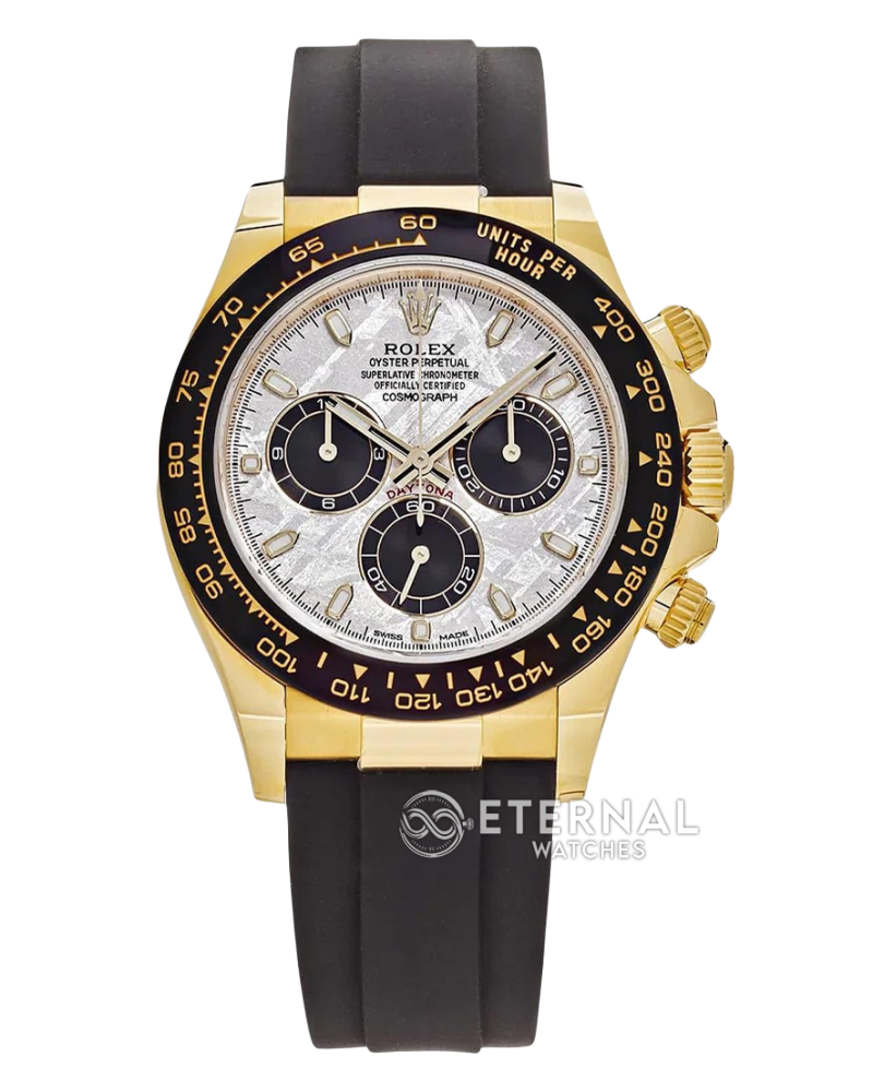 ROLEX - Daytona Cosmograph 116518 40mm YG/RU Meteorite/Black N6F DD4130