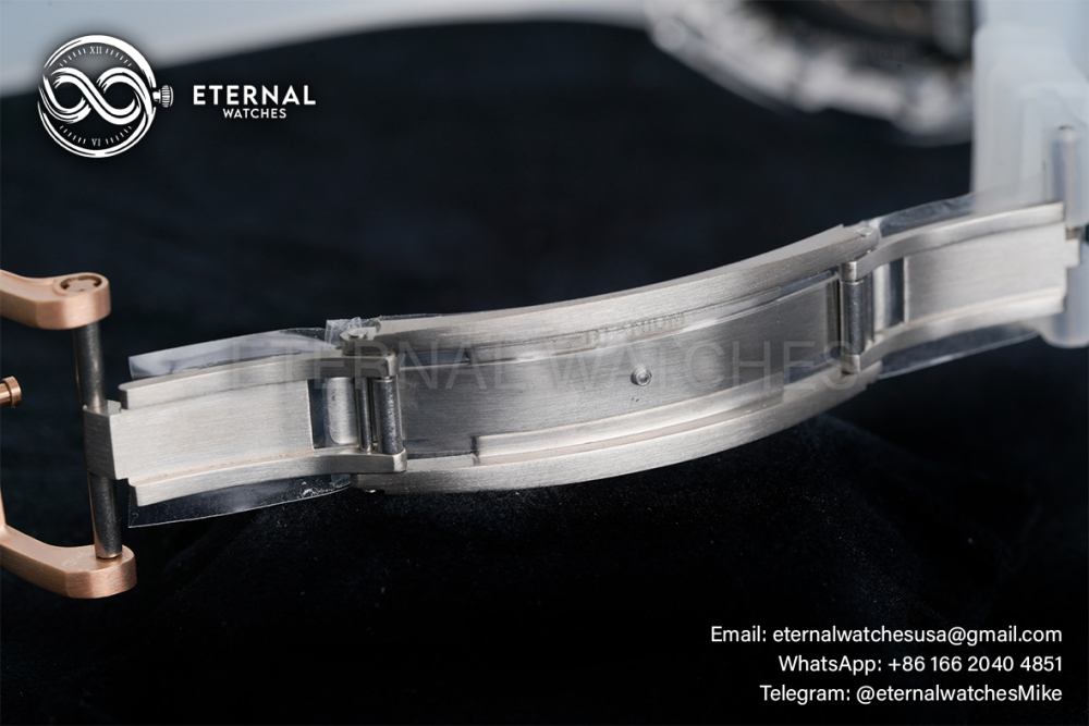 RICHARD MILLE - VAUCHER SUPER CLONE RM055 Crystal Sapphire Rose Gold Inner Bevel
