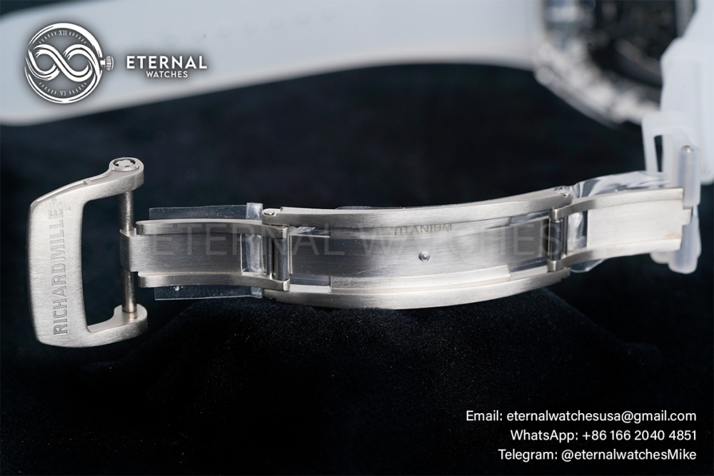 RICHARD MILLE - VAUCHER SUPER CLONE RM055 Crystal Sapphire White Inner Bevel