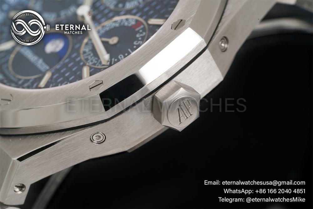 AUDEMARS PIGUET - Royal Oak 26574 Perpetual Calendar SS/SS Blue APSF A5134