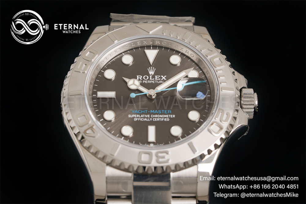 ROLEX - Yacht-Master 116622 40mm SS/SS Grey/Dot CLEAN SH3235