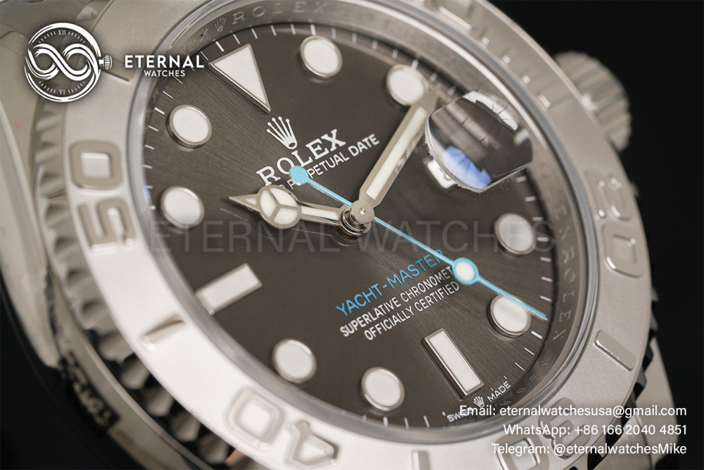 ROLEX - Yacht-Master 116622 40mm SS/SS Grey/Dot CLEAN SH3235