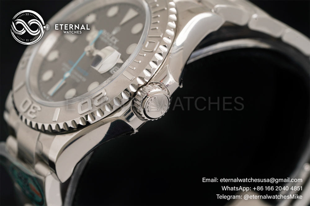ROLEX - Yacht-Master 116622 40mm SS/SS Grey/Dot CLEAN SH3235