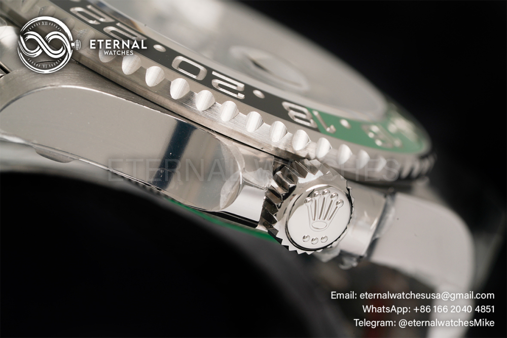 ROLEX - SUPER CLONE GMT Master II 126720 Sprite Jubilee SS/SS Clean DD3285