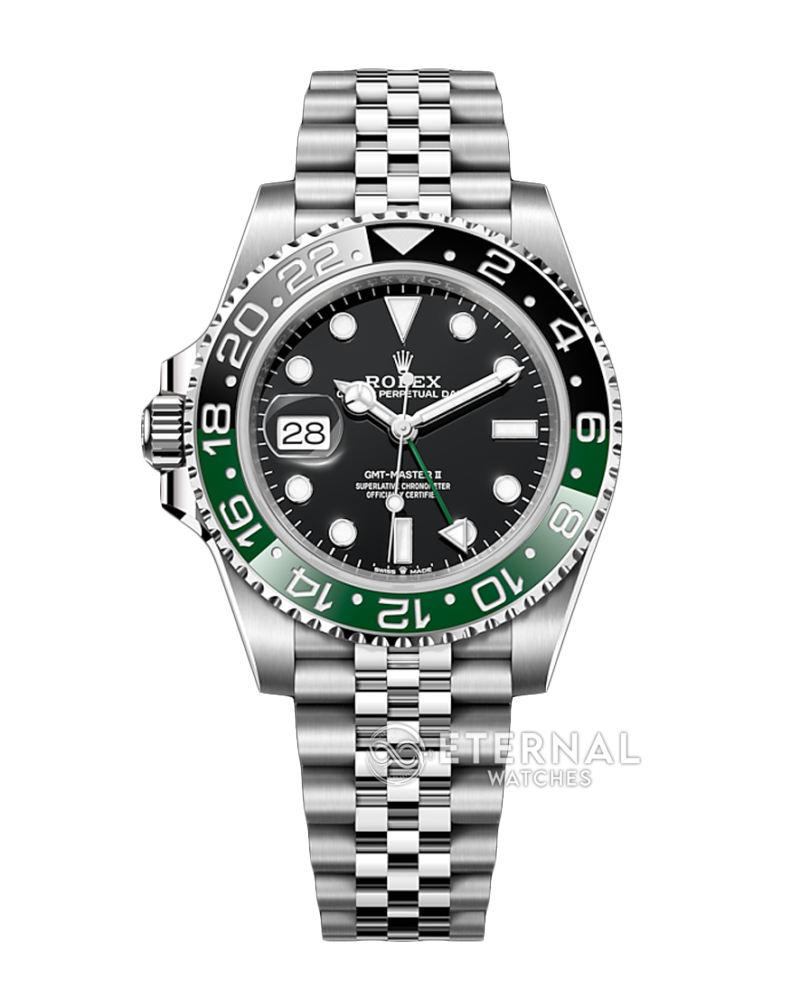 ROLEX - SUPER CLONE GMT Master II 126720 Sprite Jubilee SS/SS Clean DD3285
