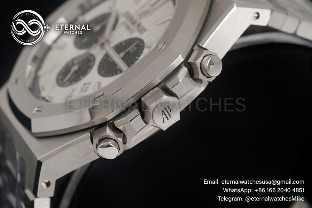 AUDEMARS PIGUET - SUPER CLONE Royal Oak Chronometer 26240ST 41mm SS/SS Silver/Black APS SH4401