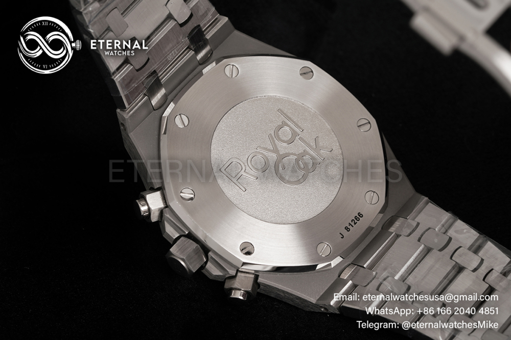 AUDEMARS PIGUET - SUPER CLONE Royal Oak Chronometer 26240ST 41mm SS/SS Silver/Black APS SH4401