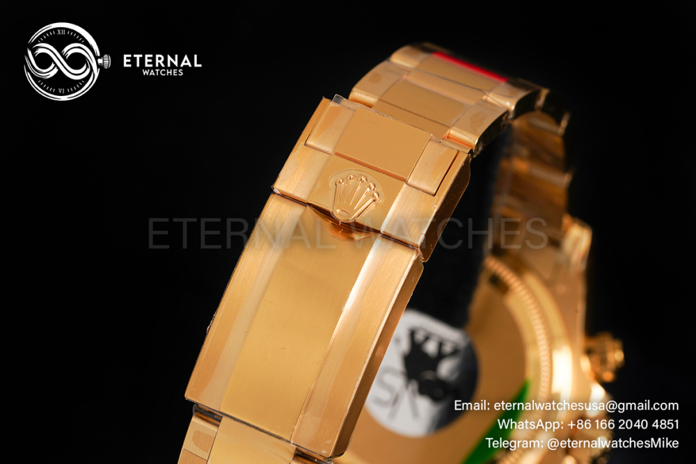 ROLEX - SUPER CLONE Daytona 116508 40mm YG/YG Gold Dial VSF DD4130 (Weight Adjusted)
