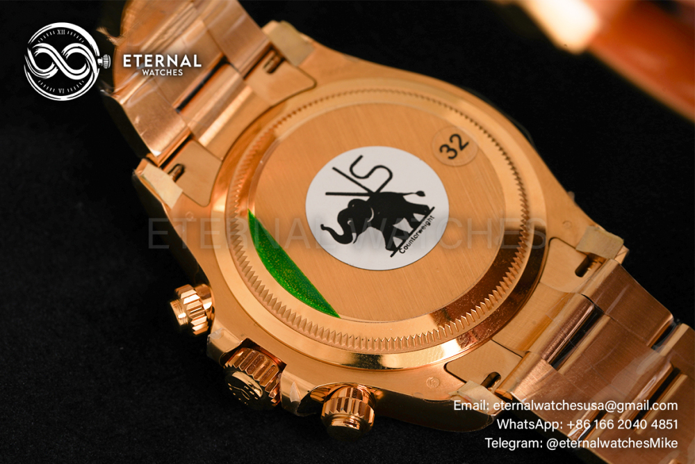 ROLEX - SUPER CLONE Daytona 116508 40mm YG/YG Gold Dial VSF DD4130 (Weight Adjusted)