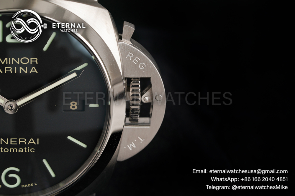 PANERAI - PAM1312 Luminor Marina Automatic 44mm Black SS/LE VSF P9010