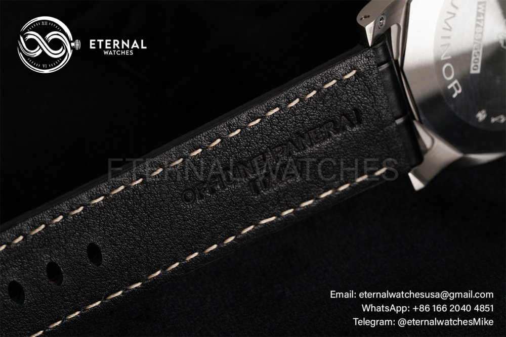 PANERAI - PAM1312 Luminor Marina Automatic 44mm Black SS/LE VSF P9010