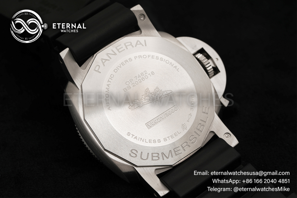 PANERAI - Submersible PAM1229 44mm SS/RU Black Dial VSF P900