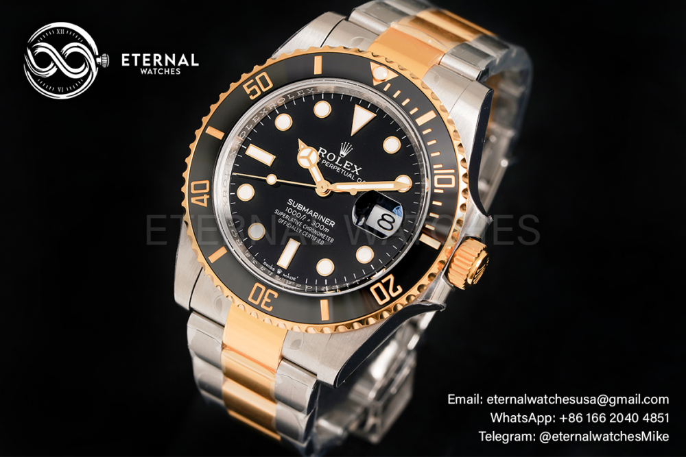 ROLEX - Submariner 126613LN 41MM Black/Dot YG/SS VSF VS3235