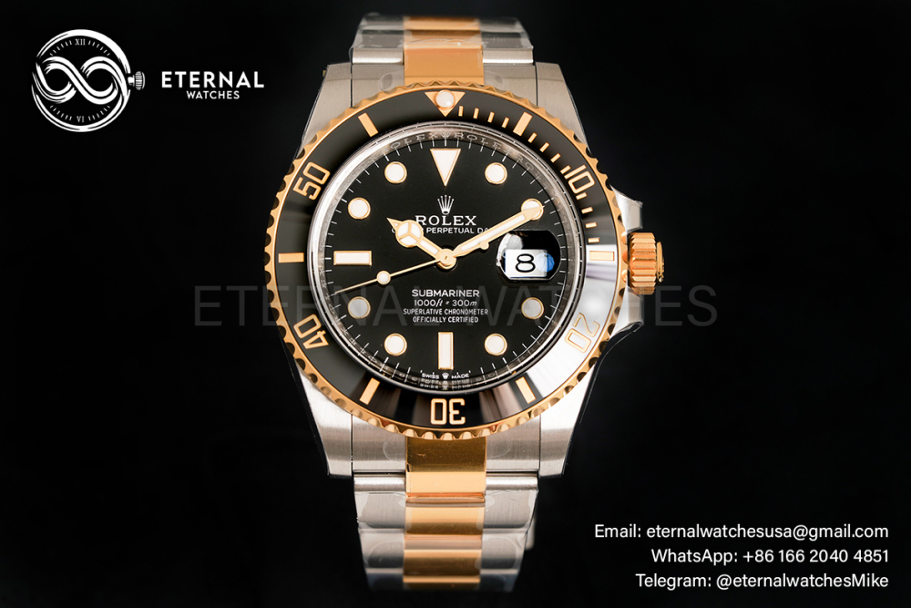 ROLEX - Submariner 126613LN 41MM Black/Dot YG/SS VSF VS3235