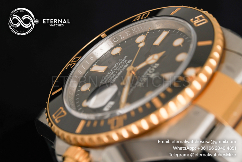 ROLEX - Submariner 126613LN 41MM Black/Dot YG/SS VSF VS3235