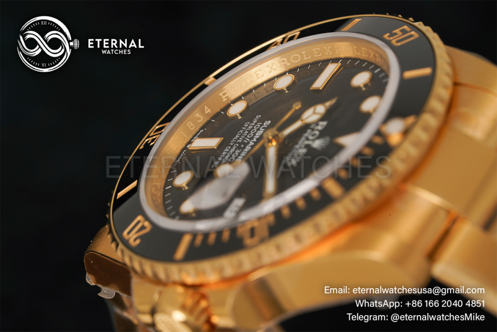 ROLEX - Submariner 126618LN 41MM Black/Dot YG/YG VSF VS3235