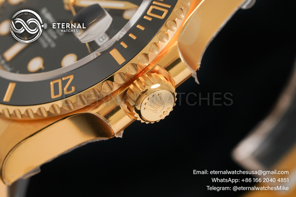 ROLEX - Submariner 126618LN 41MM Black/Dot YG/YG VSF VS3235