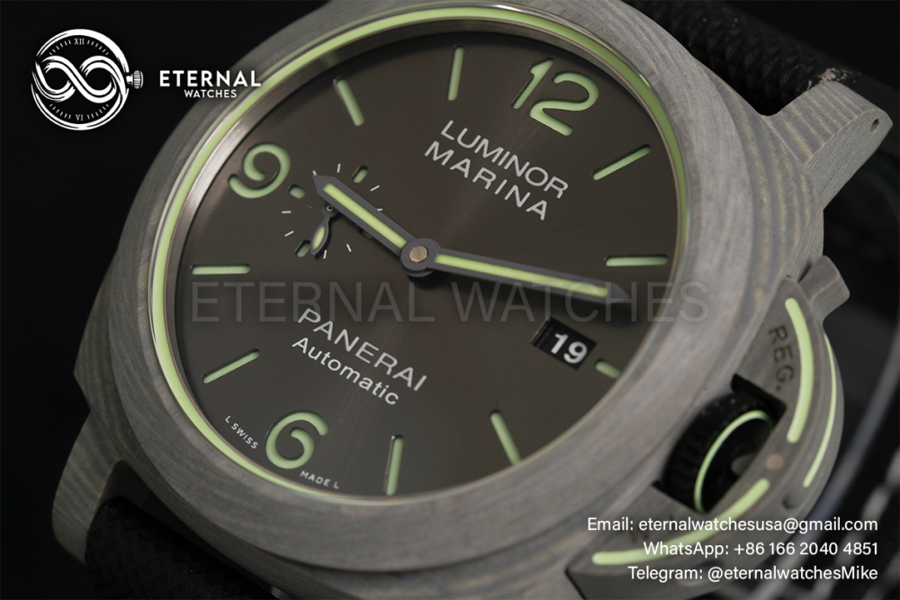 PANERAI - Luminor Marina PAM1119 44mm Carbon/NY Grey Dial VSF P9010