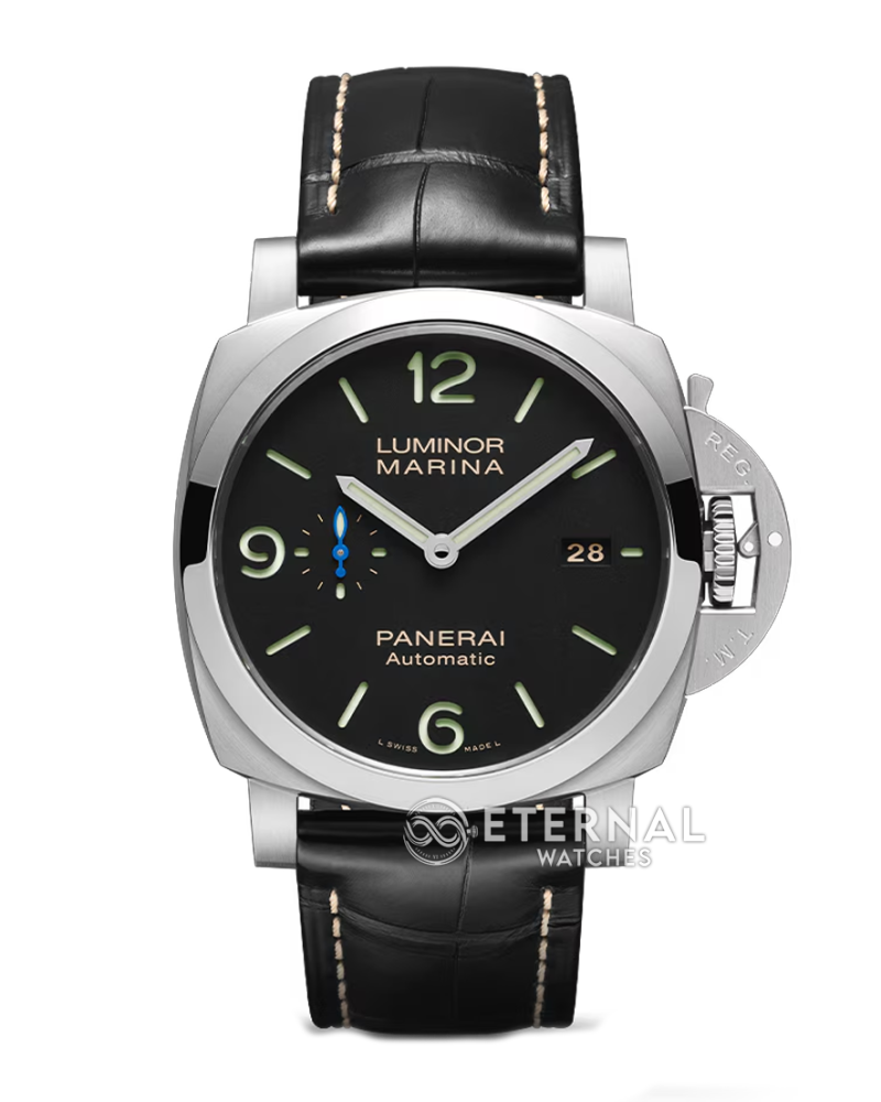 PANERAI - PAM1312 Luminor Marina Automatic 44mm Black SS/LE VSF P9010