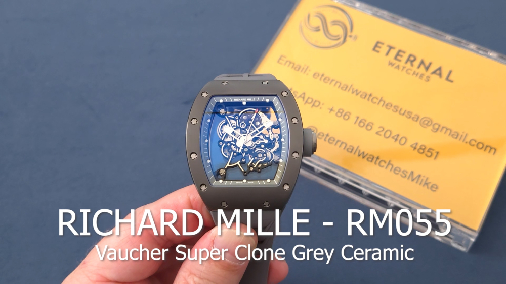 RICHARD MILLE - VAUCHER SUPER CLONE RM055 Grey Ceramic
