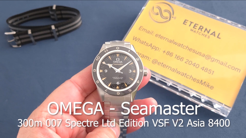 OMEGA - Seamaster 300m 007 Spectre Ltd Edition VSF V2 Asia 8400