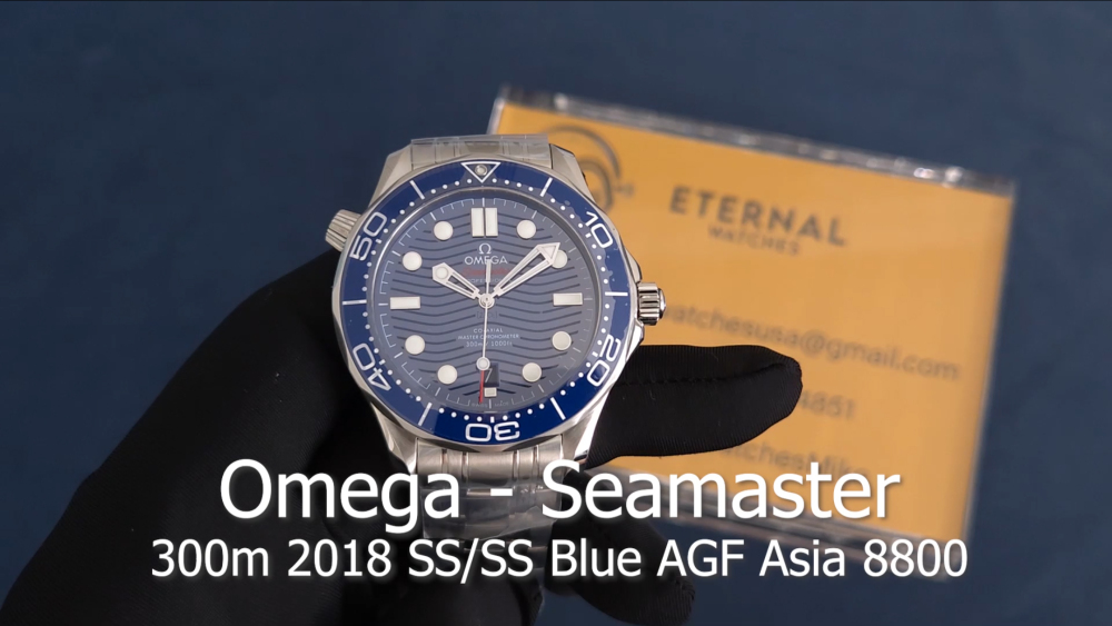 OMEGA - Seamaster 300m 2018 42mm SS/SS Blue AGF A8800