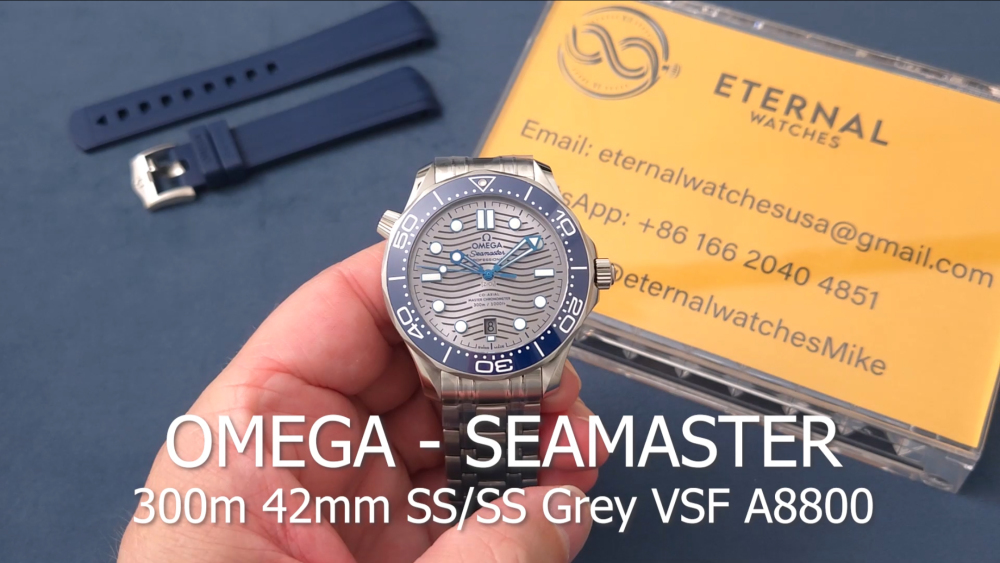 OMEGA - Seamaster Diver 300m 42mm SS/SS Grey VSF A8800