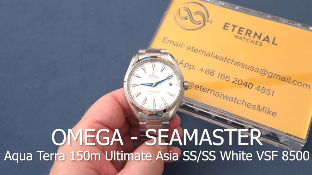 OMEGA - Seamaster Aqua Terra 150m Ultimate Asia SS/SS White VSF 8500