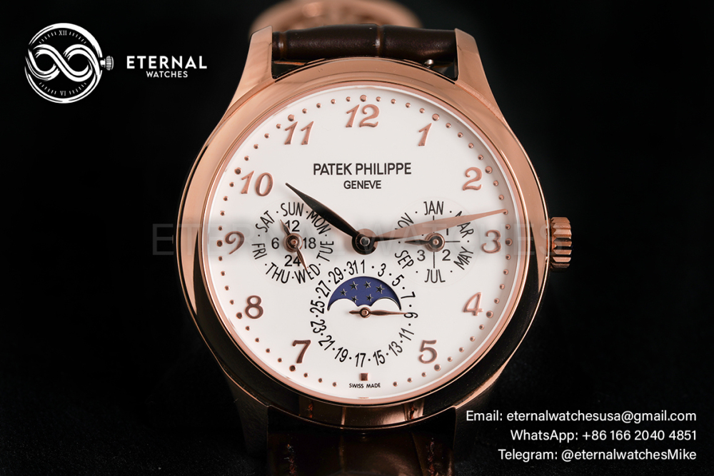 PATEK PHILIPPE - Grand Complications 5140 40mm RG/LE White Dial 3KF A240