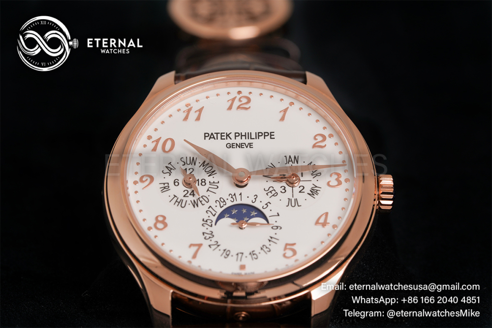 PATEK PHILIPPE - Grand Complications 5140 40mm RG/LE White Dial 3KF A240