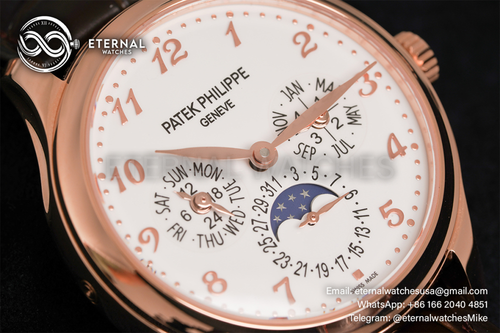 PATEK PHILIPPE - Grand Complications 5140 40mm RG/LE White Dial 3KF A240