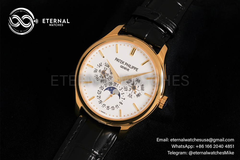 PATEK PHILIPPE - Grand Complications 5140 40mm YG/LE White Dial 3KF A240